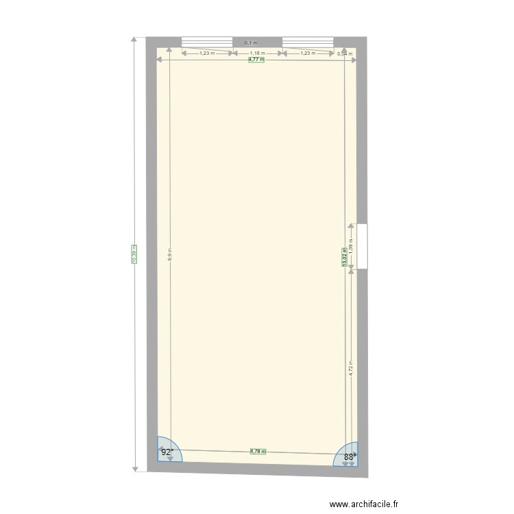 Rousset nouveau. Plan de 0 pièce et 0 m2