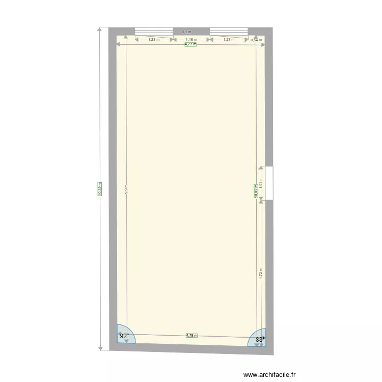 Rousset nouveau. Plan de Rousset nouveau. Plan de