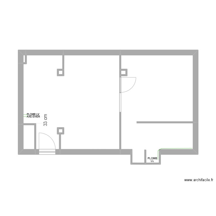 GUILHEM VINCENT PLOMBERIE. Plan de 0 pièce et 0 m2