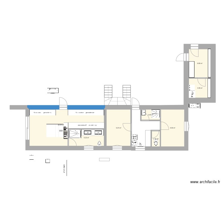 projet kermainguy cuisine. Plan de 0 pièce et 0 m2