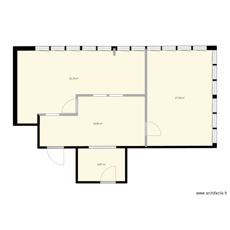 bureau seb modif3. Plan de 0 pièce et 0 m2