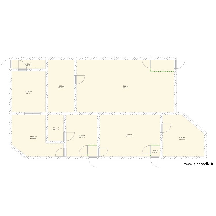 voliére perroquet. Plan de 0 pièce et 0 m2