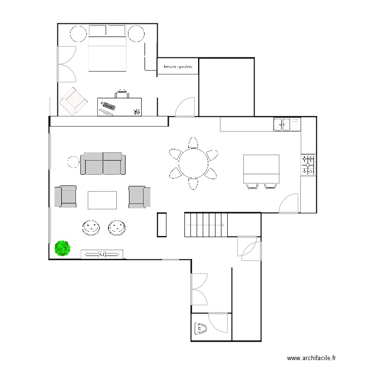 002 LEO OLIV cbre rez de ch. Plan de 0 pièce et 0 m2