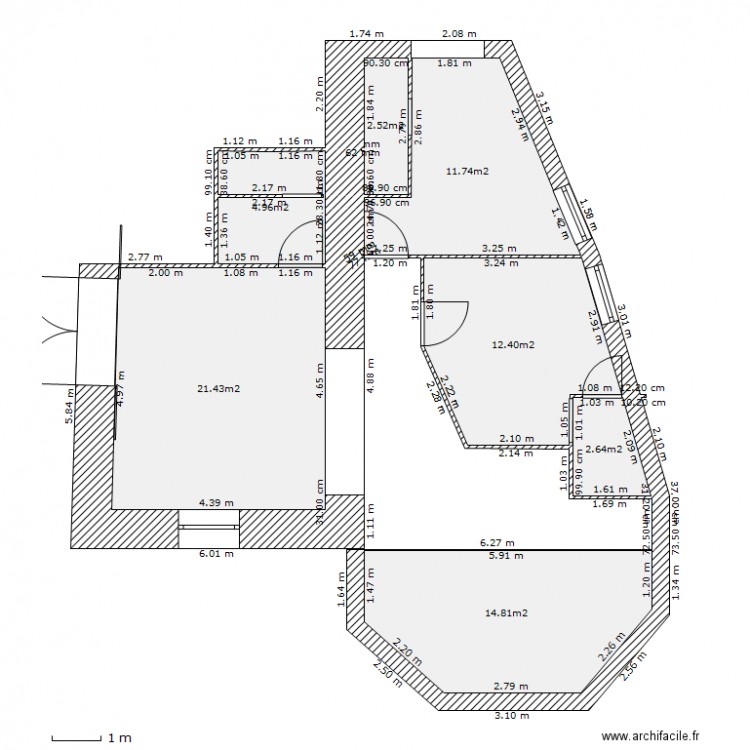 aparte 3 2013. Plan de 0 pièce et 0 m2