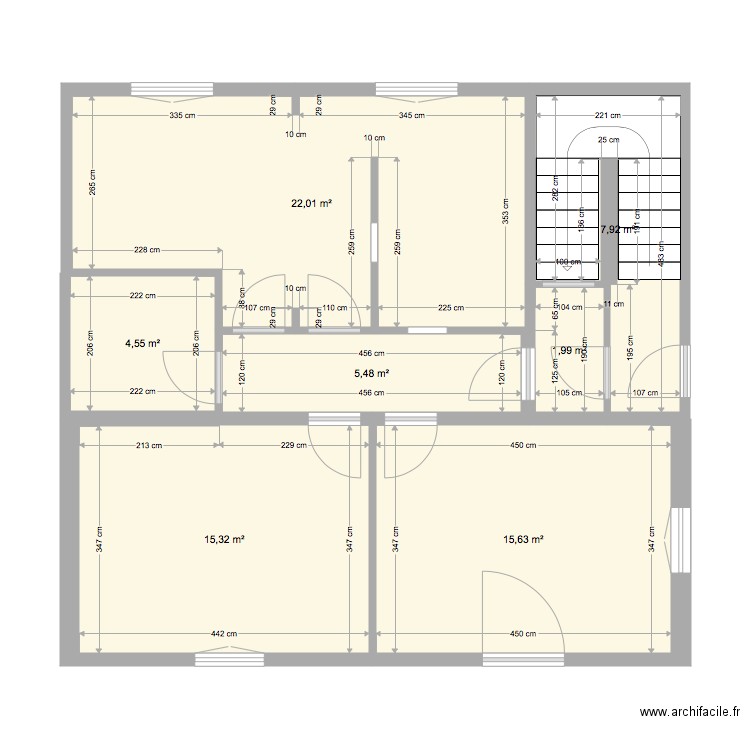 Rez de chaussé. Plan de 0 pièce et 0 m2