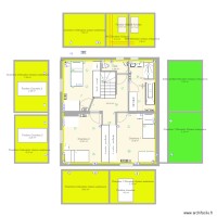 DSFA 1er etage Cloisons internes et périphériques v6 avec électricité