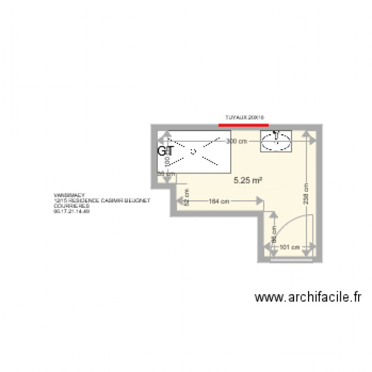 VANSIMAEY 1. Plan de 0 pièce et 0 m2