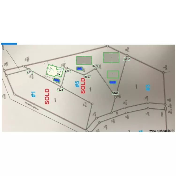 MAISON PHANGAN v1. Plan de 