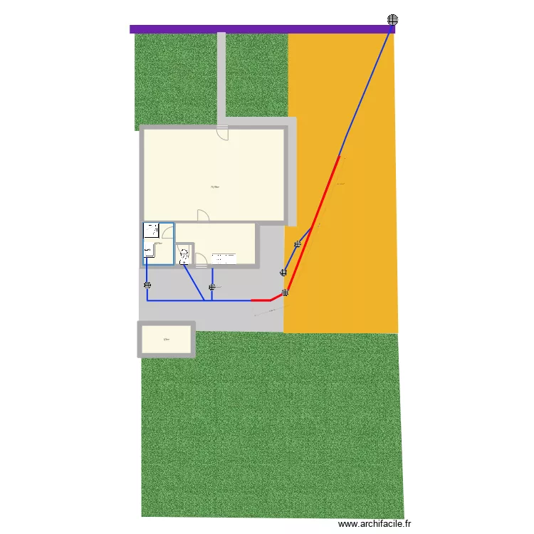 5 Biarritz Leforest. Plan de 