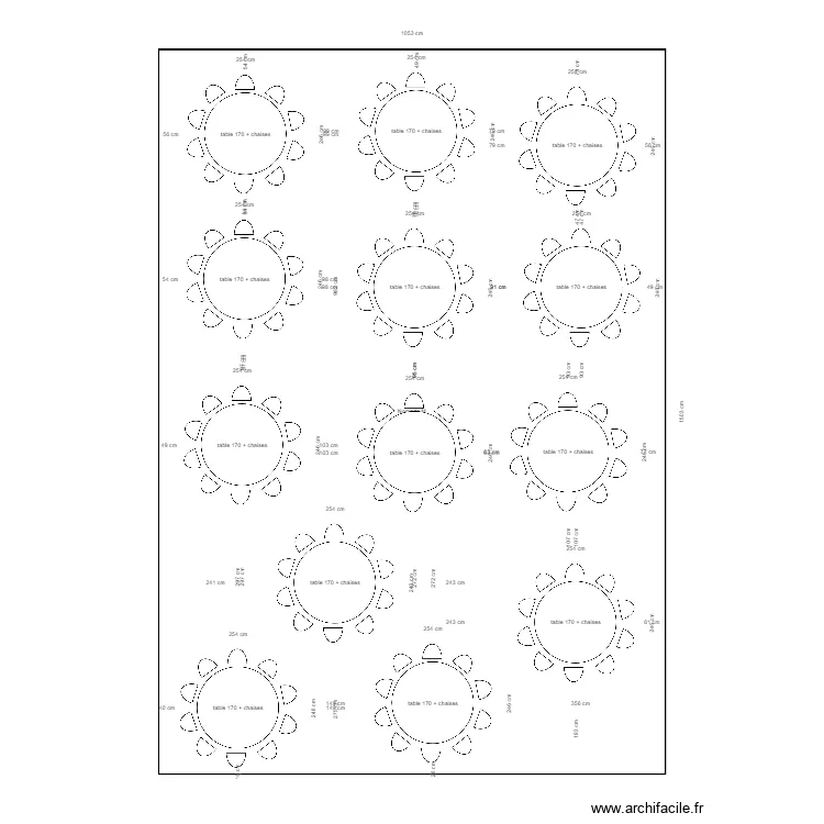 LES MAISON DU BONHEUR. Plan de LES MAISON DU BONHEUR. Plan de
