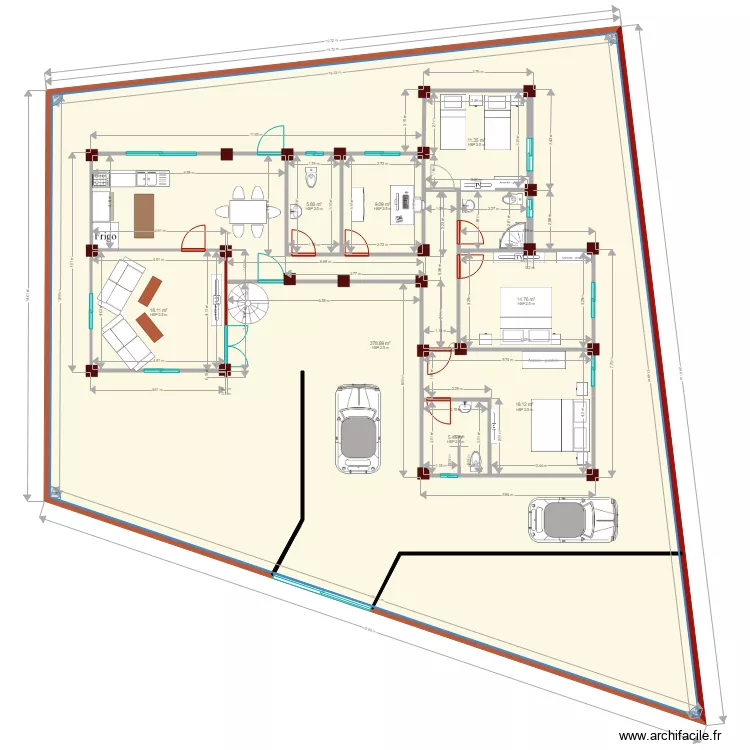 implantation definitif. Plan de implantation definitif. Plan de