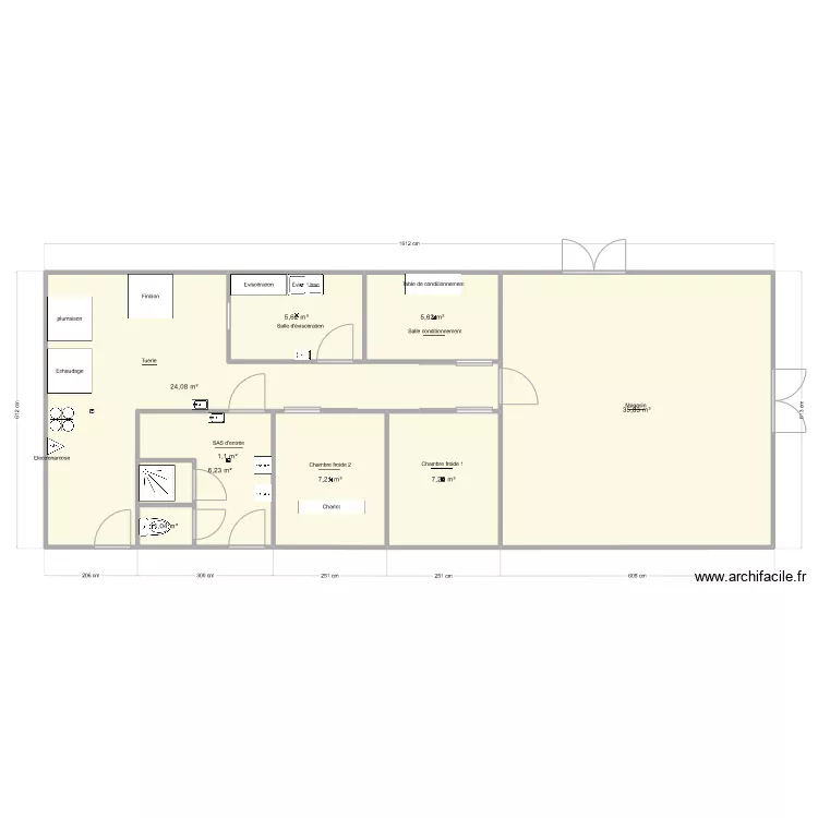 EANA Bertrand. Plan de 