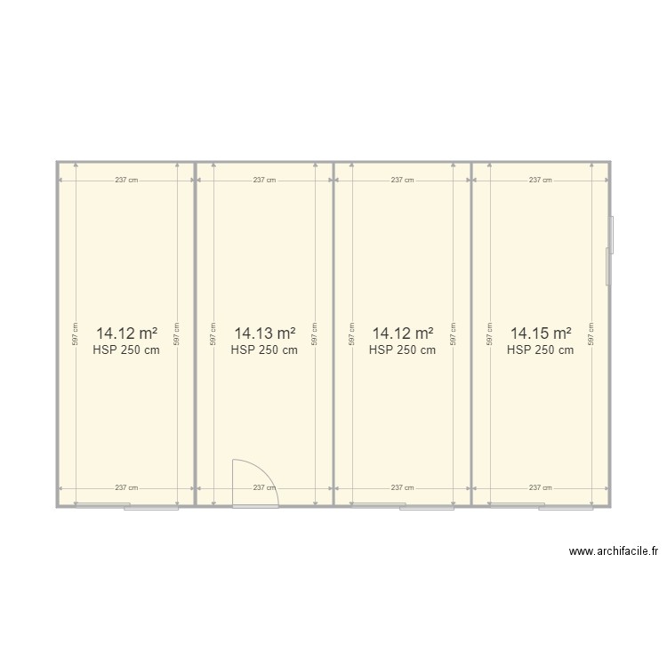 Miramont 4 containers 2. Plan de 0 pièce et 0 m2