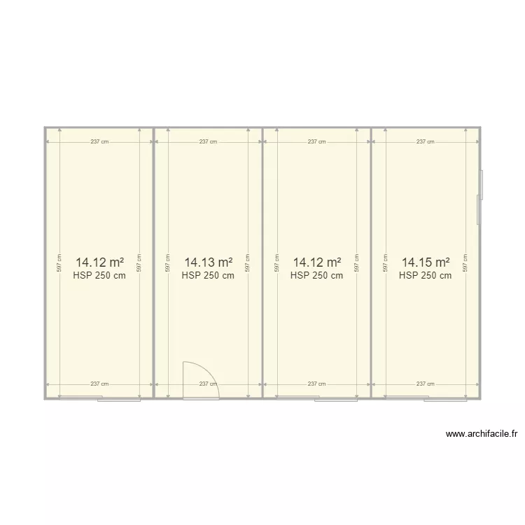 Miramont 4 containers 2. Plan de Miramont 4 containers 2. Plan de