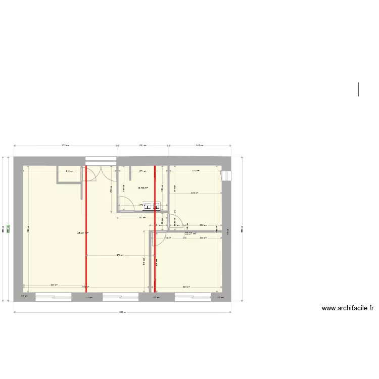rez de chauss&eacute;. Plan de 