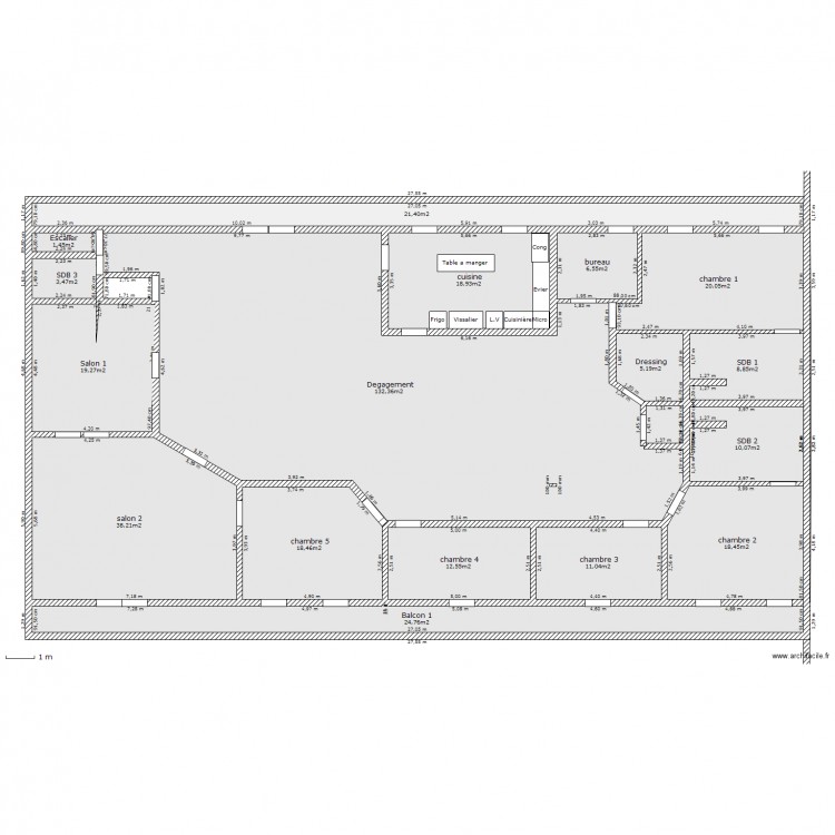 chateau. Plan de 0 pièce et 0 m2