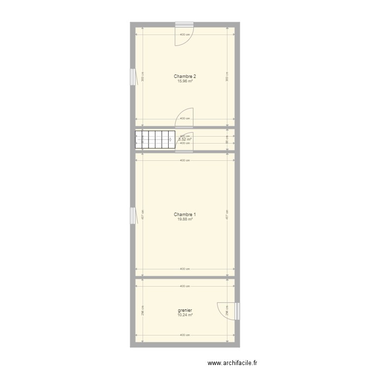etage centre equestre. Plan de 0 pièce et 0 m2