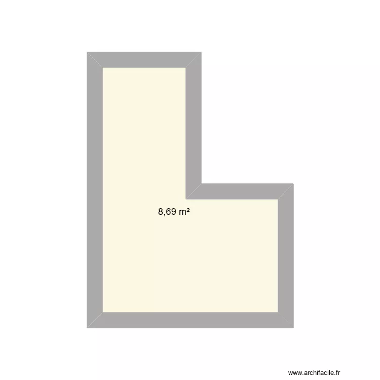Sdb gounon. Plan de 1 Pièce et 9 m² Sdb gounon. Plan de 1 Pièce et 9 m²