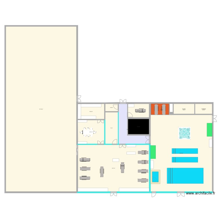 PROJET ESPACE PHYSIO BALNEO PRO PIV 2. Plan de 0 pièce et 0 m2