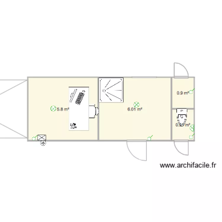 BUREAU SANITAIRE STE GTPS. Plan de 