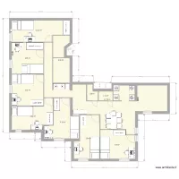 Plan Evry 5 VF4 avec Meubles