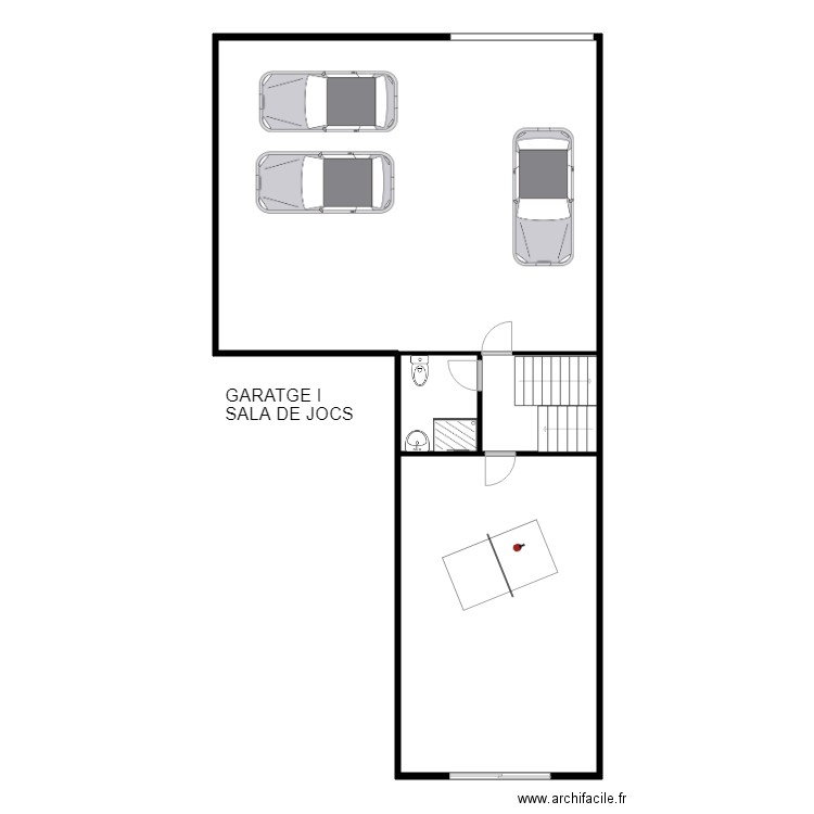 01958GARATGE. Plan de 0 pièce et 0 m2