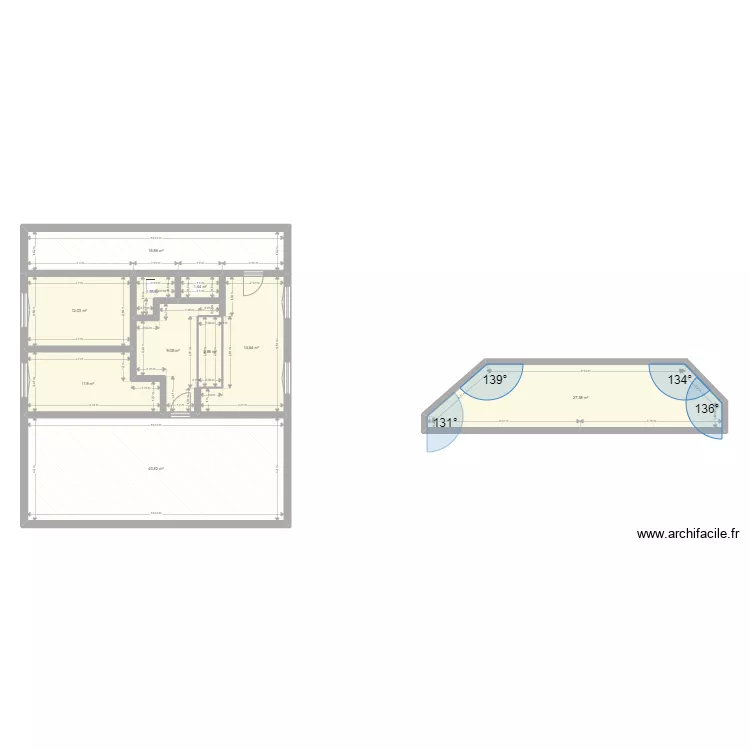 BIANCI Montbe . Plan de 
