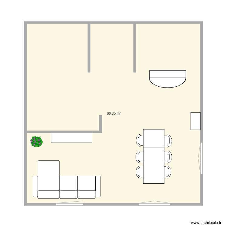 AUDIC. Plan de 0 pièce et 0 m2