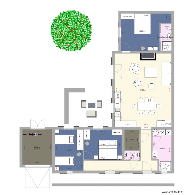 Yeu Ker chauvineau SE V2. Plan de 0 pièce et 0 m2