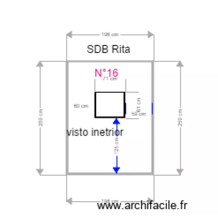 SDBRita Ma&ccedil;on. Plan de 