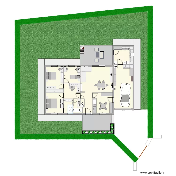 Plan maison  . Plan de 