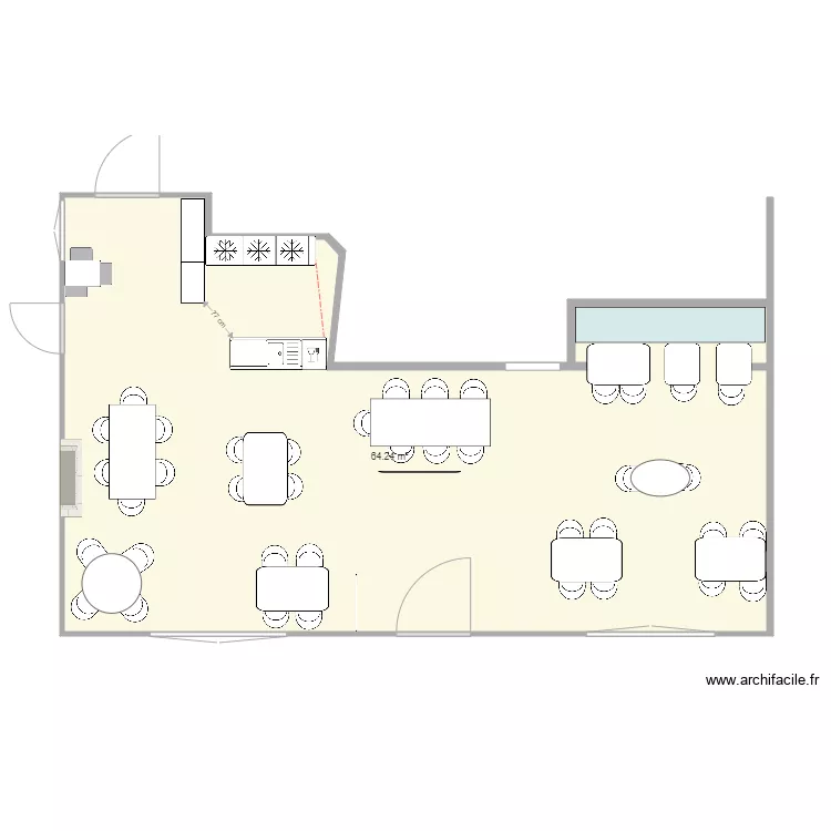 implant Odette. Plan de 