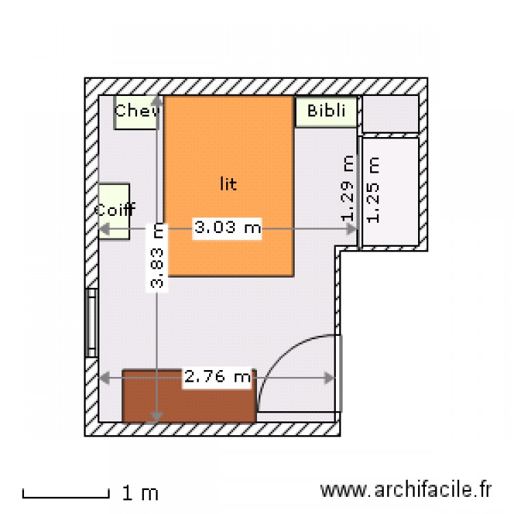 1_chambre_2. Plan de 0 pièce et 0 m2