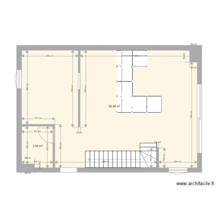Villa Gare Ardon REZ. Plan de 0 pièce et 0 m2