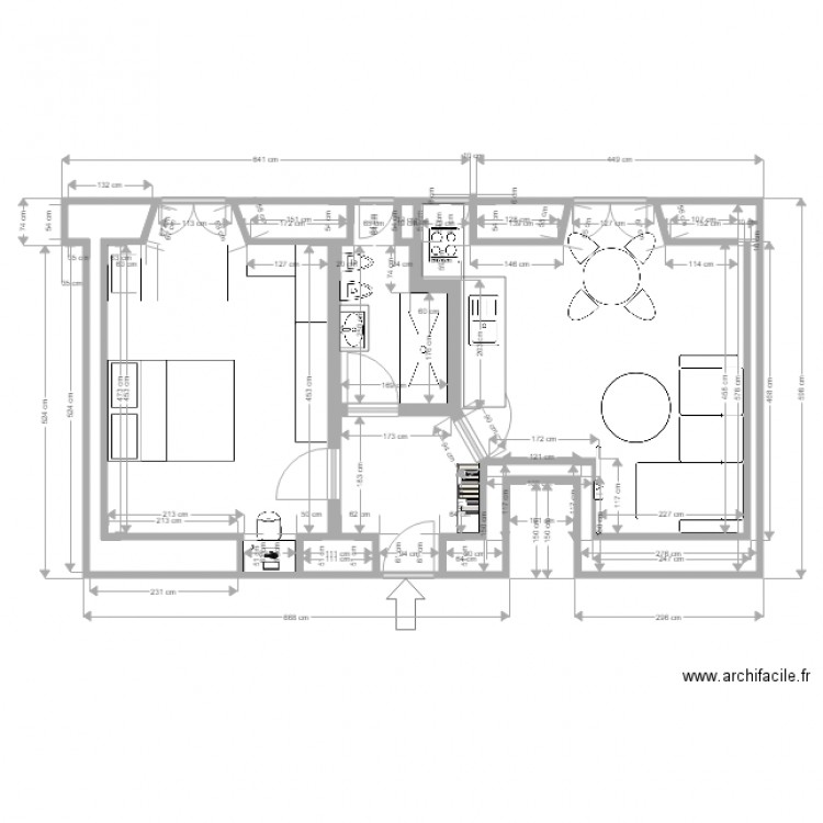 studenti A. Plan de 0 pièce et 0 m2