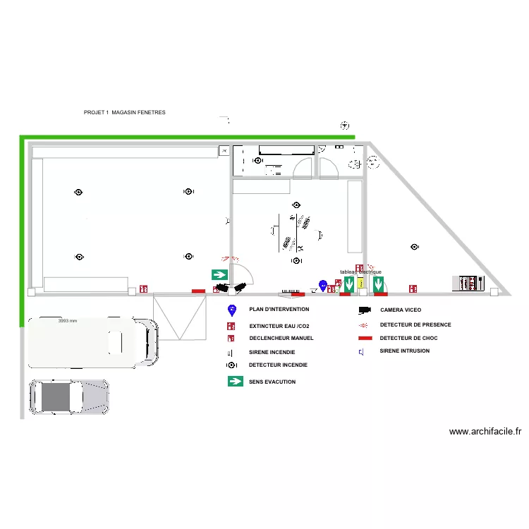 LOCAL LOCATIF 2020 SECURITE. Plan de 