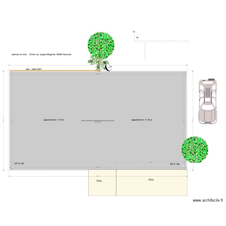 FAGET          AGENCE GENERALE. Plan de 0 pièce et 0 m2