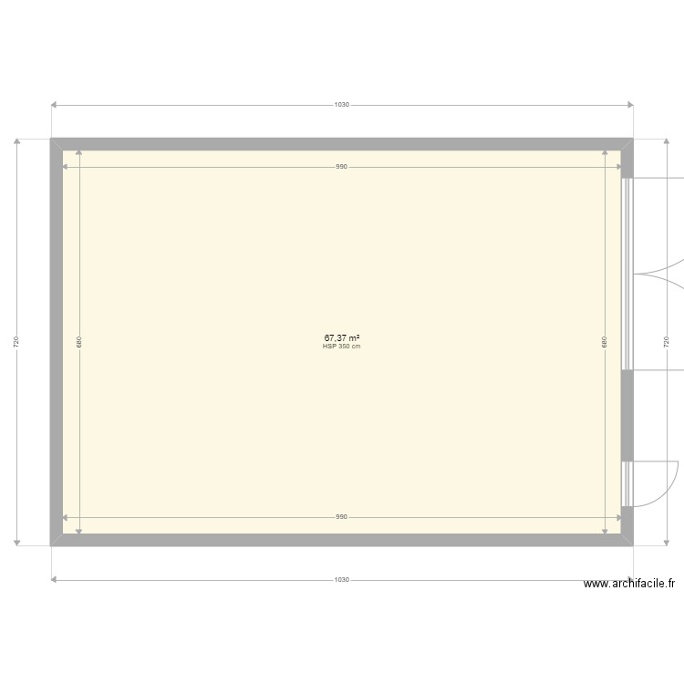 dépot. Plan de 0 pièce et 0 m2