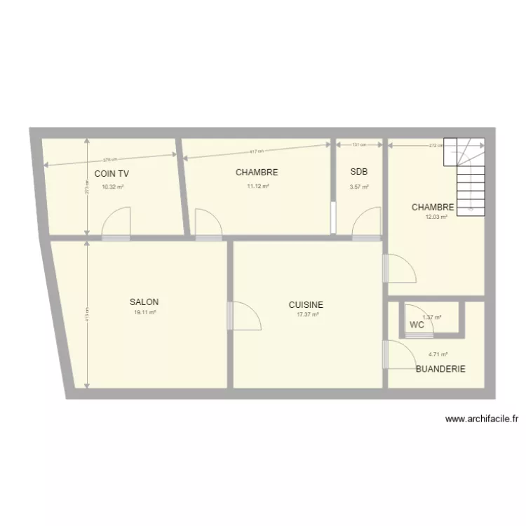 de barros rdc. Plan de 