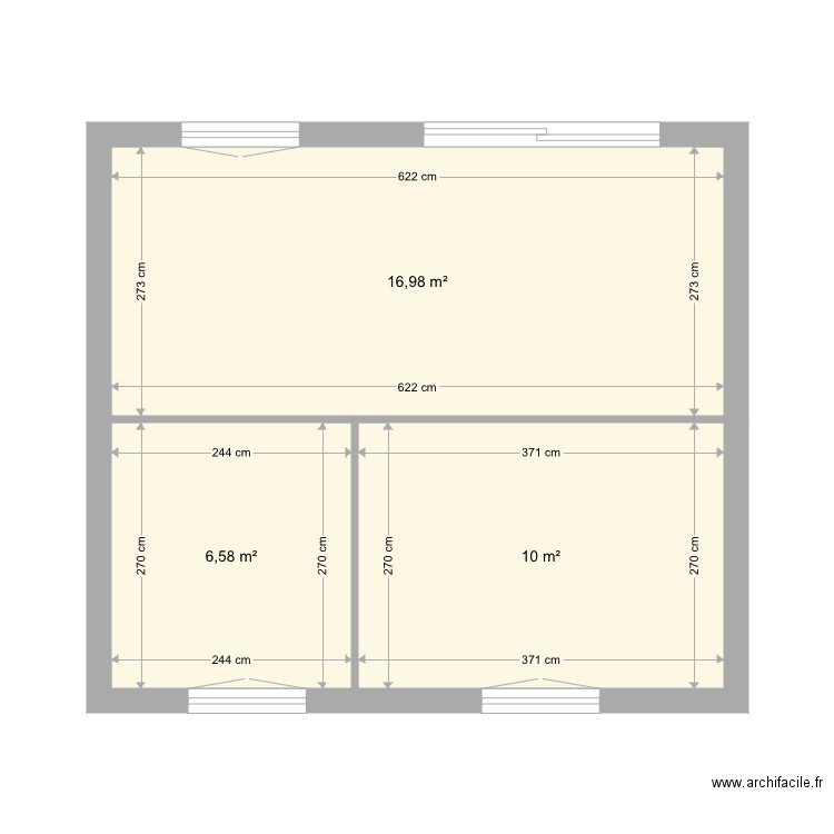 Appart garage 2 . Plan de 0 pièce et 0 m2