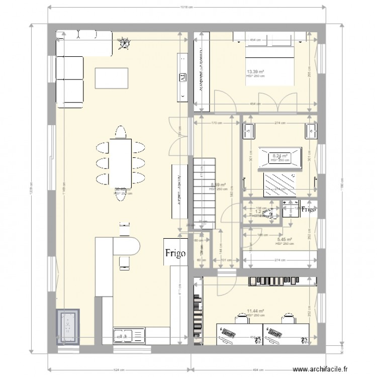 perso 2. Plan de 0 pièce et 0 m2