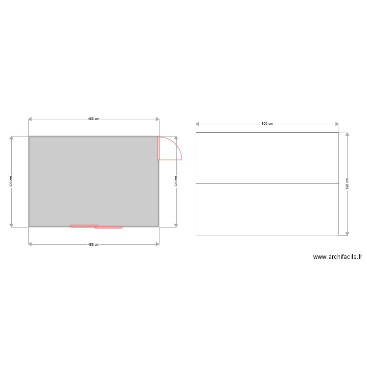 Réserve. Plan de 0 pièce et 0 m2