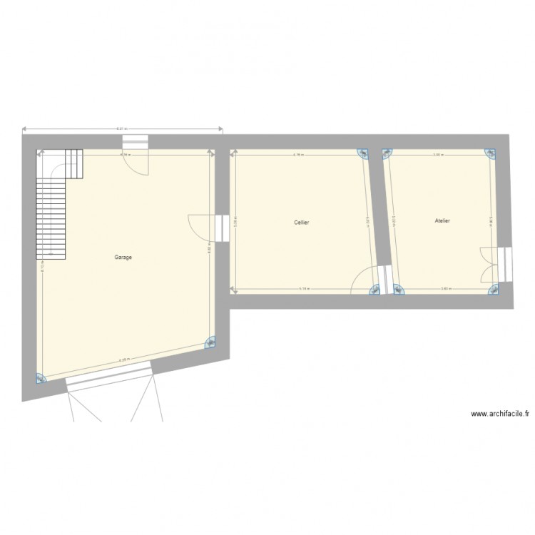 Leymiat RDC. Plan de 0 pièce et 0 m2