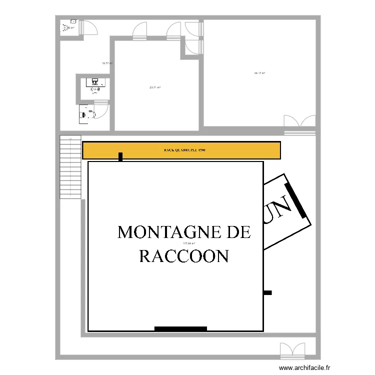 Entrep&ocirc;t Messancy avant. Plan de 