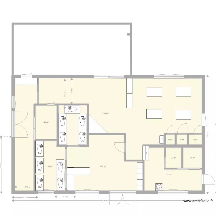 garderie la mieux. Plan de 