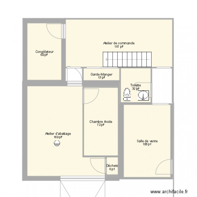 Boucherie Sandra 2017. Plan de 0 pièce et 0 m2