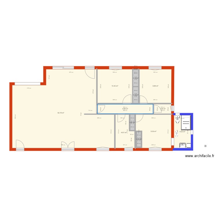 agrandissement 5. Plan de 0 pièce et 0 m2