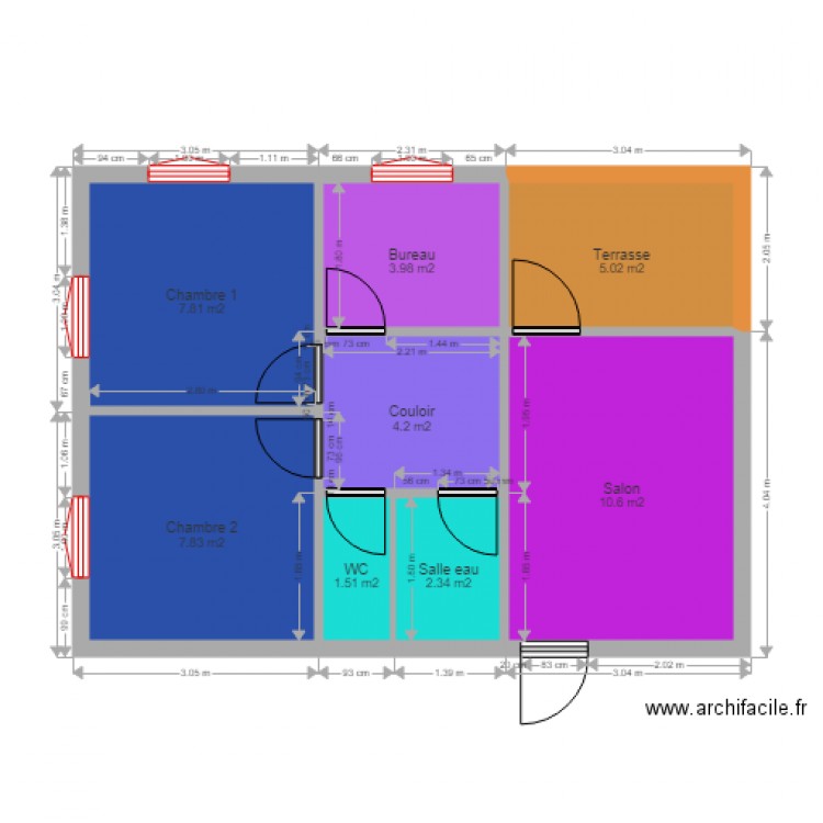 AURELA Muriel. Plan de 0 pièce et 0 m2