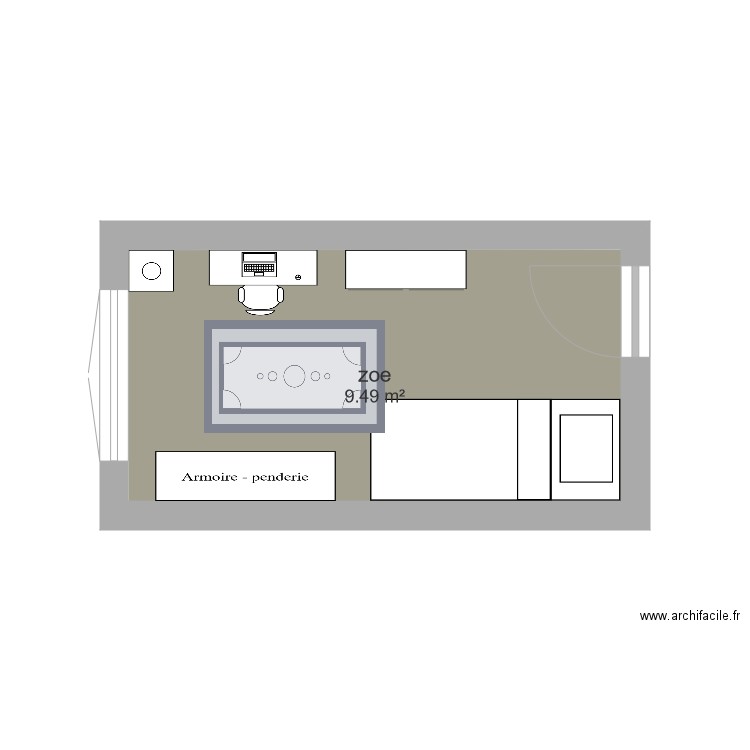 zoe. Plan de 0 pièce et 0 m2