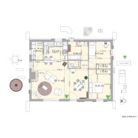 2015 01 22 Projet MARJORIE PHIL 2 CH   86 m2 intérieur